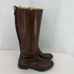 Bussola trampani Dark Brown Over the Knee Boots